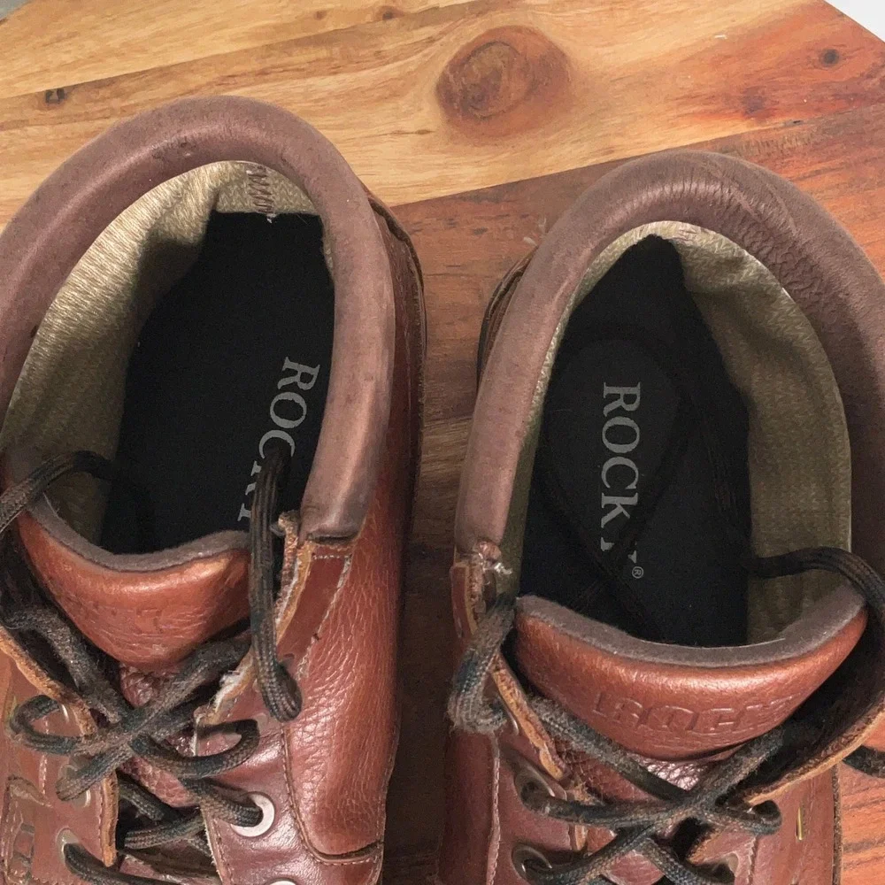 Rocky Hand Chukka Boots Men 12M Brown  Gore-Tex Leather‎ Ankle Outdoor Gear
